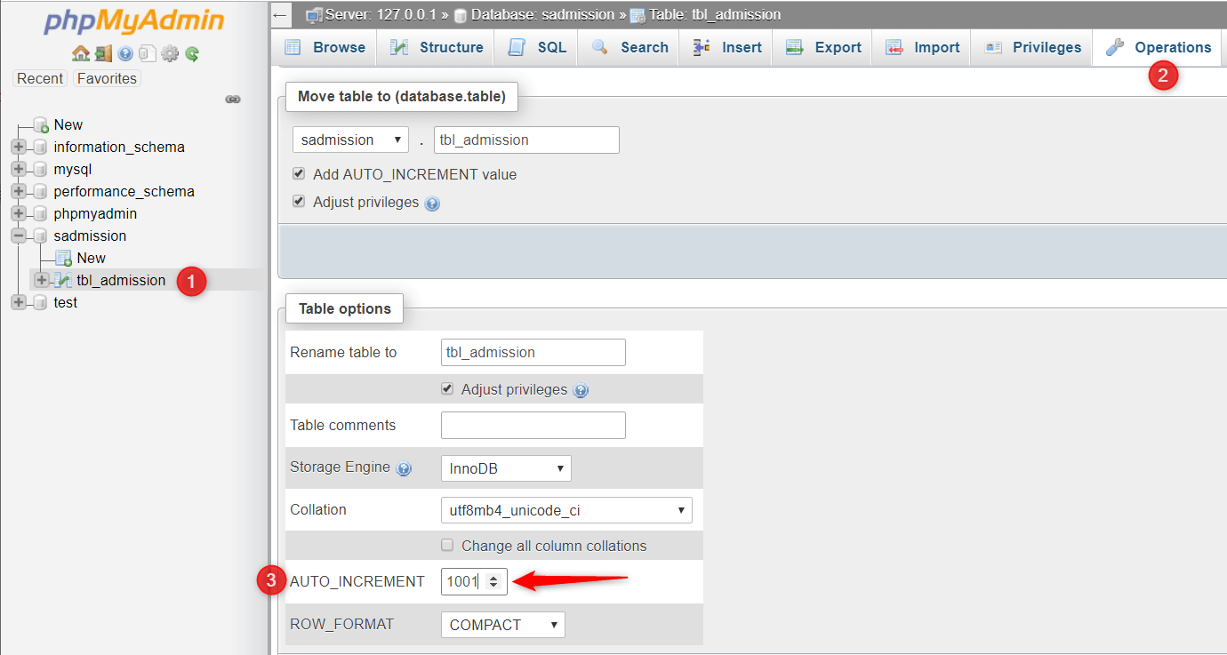 How To Set Initial Value And Auto Increment In Mysql Stack Overflow