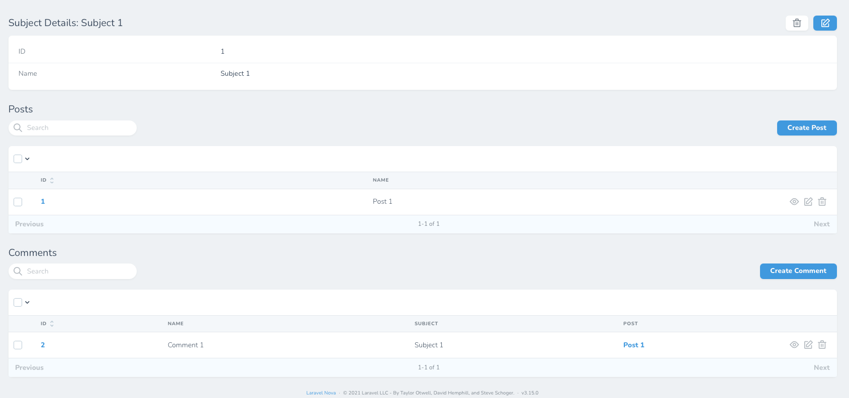 Laravel Nova Call To Undefined Method Illuminatedatabaseeloquentrelationshasmanythrough Save Laravel Questions