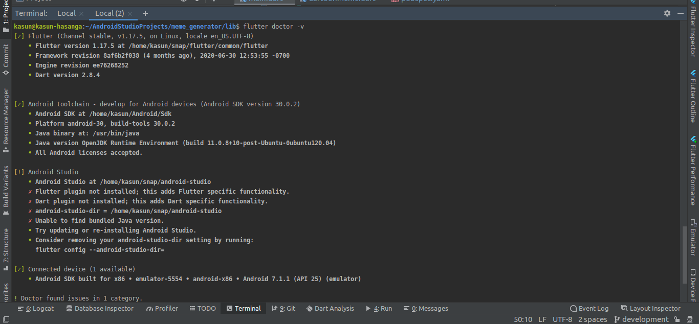 Update To Android Studio 4 1 Flutter Plugin And Dart Plugin Not Installed Stack Overflow