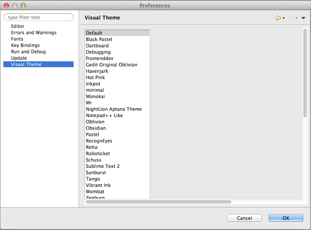Themes For Dart Editor Stack Overflow