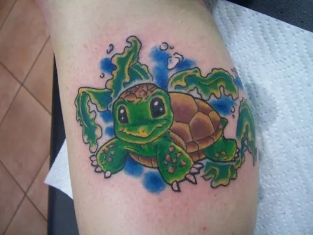 20 Incredible Turtle Tattoo Ideas For Women - Styleoholic 480_x_640_jpg