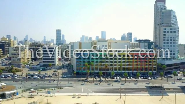 Tel aviv, coastline, buildings Tel aviv, coastline, buildings