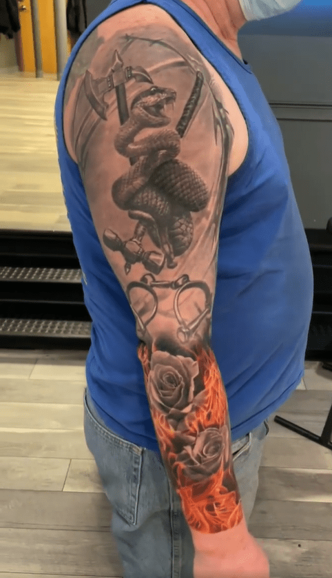 Tattoos By Artist Cesar Perez - Creative Ink Tattoo Studio 839_x_482_png
