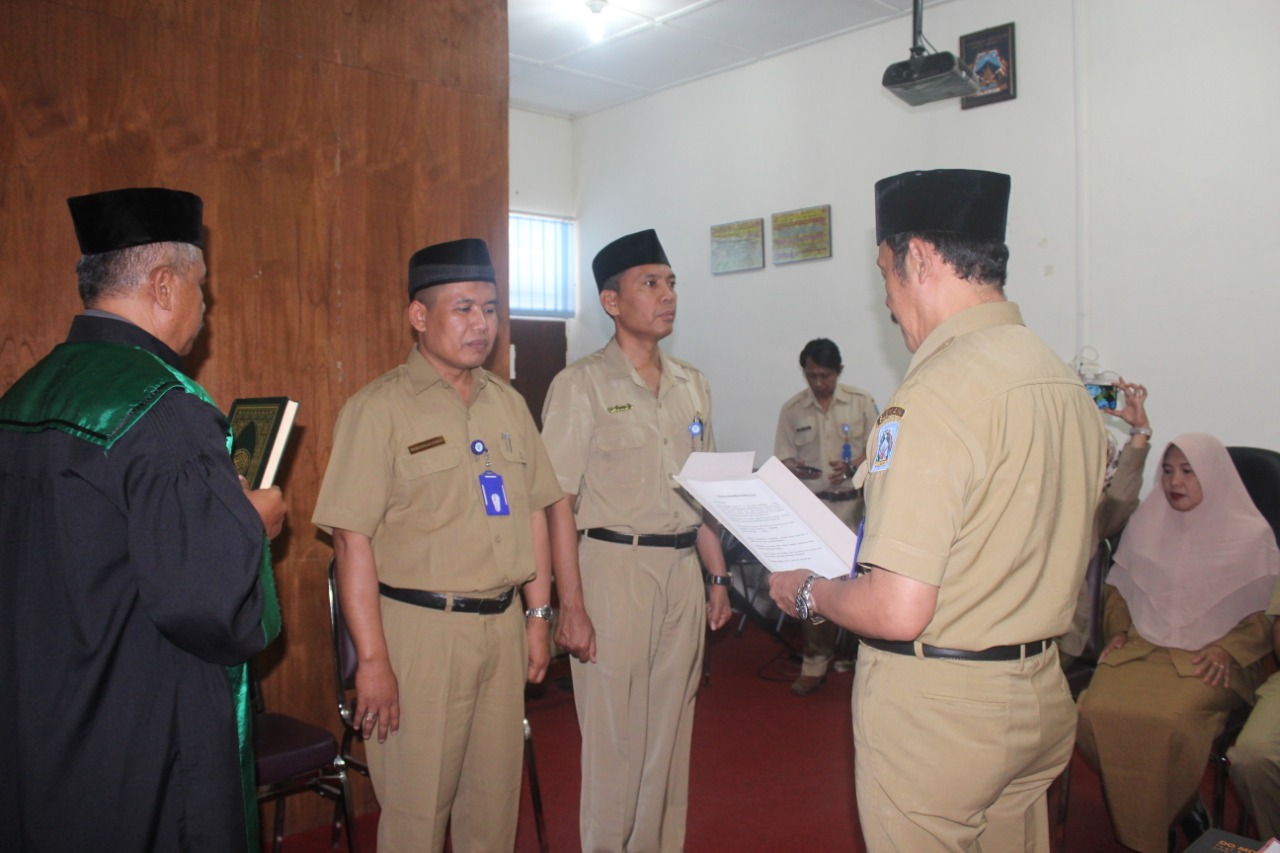 Pelantikan Jabatan Fungsional Tertentu Penyuluh Kesehatan Masyarakat -  Dinas Kesehatan Sleman