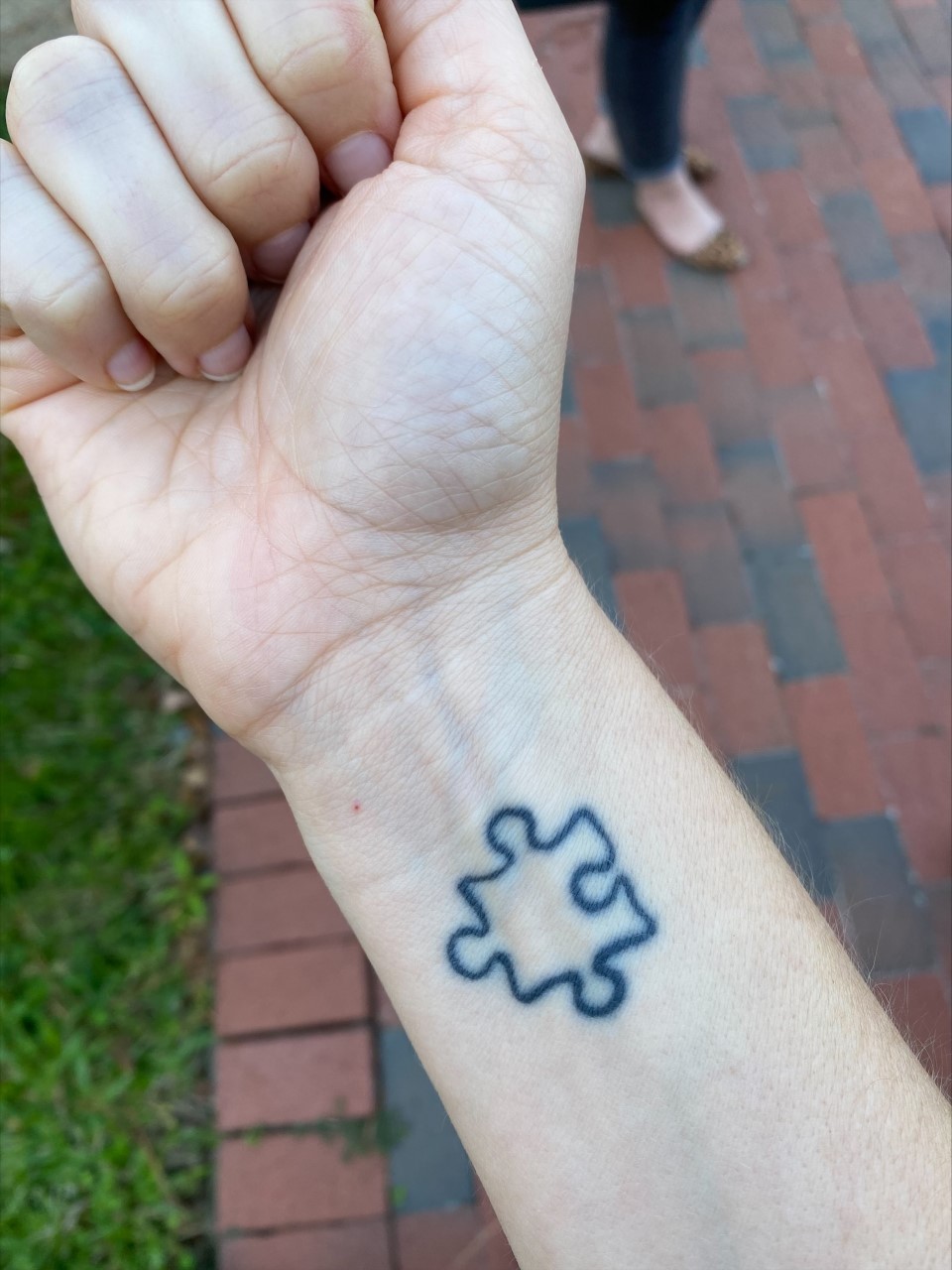 Esempio Puzzle Tattoo Love Completato
