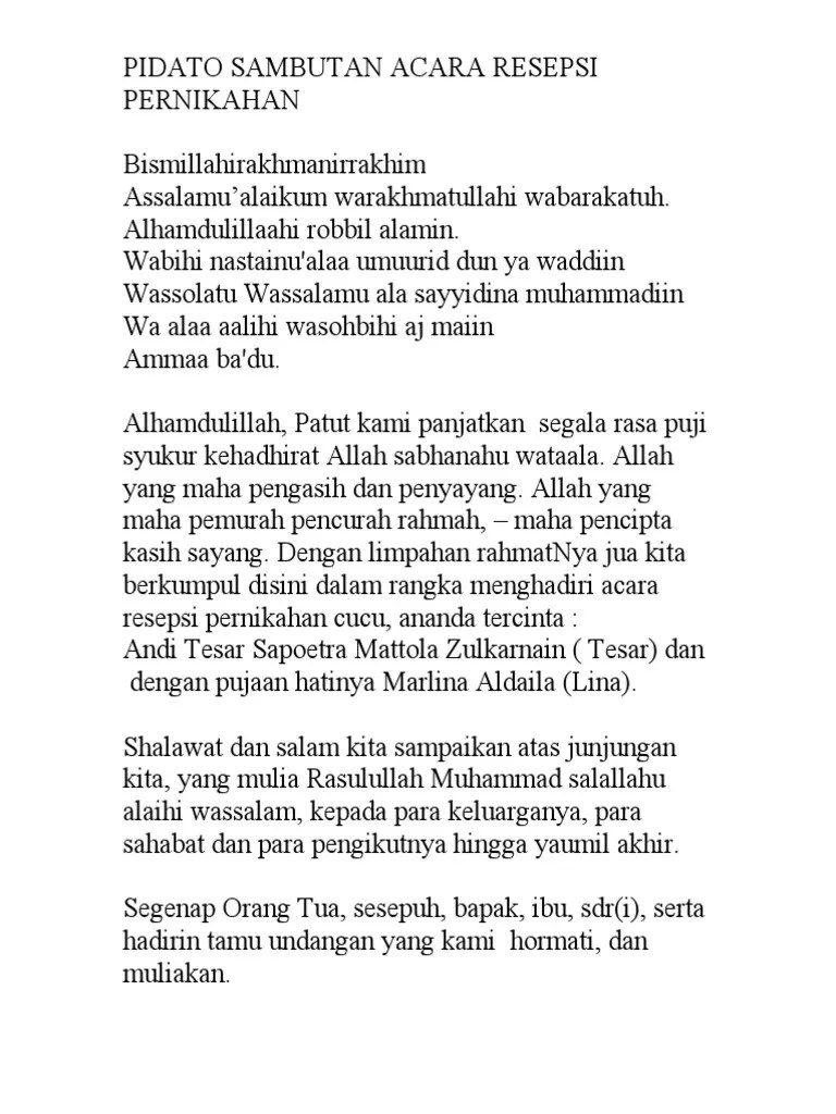 Contoh Pidato Lamaran Bahasa Sunda // Kumpulan Contoh Terbaru