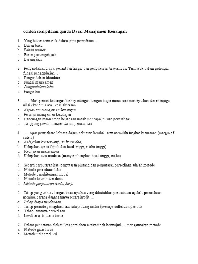 Soal Semester 2 Beserta Jawabannya Pekerjaan Dasar Elektronika