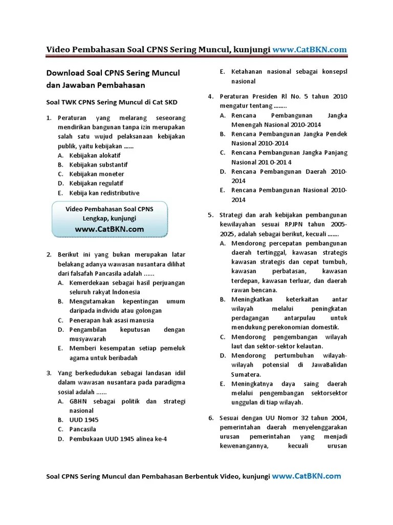 Soal Pkn Pilgan Tentang Wawasan Nusantara Beserta Jawabannya