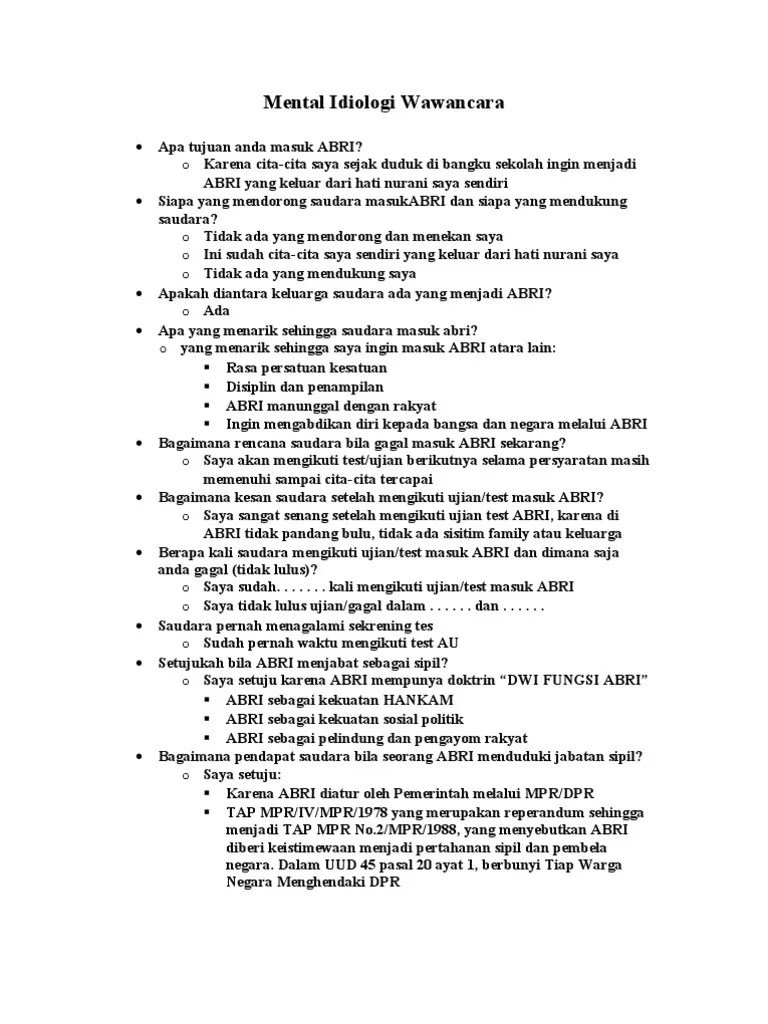 Contoh Soal Dan Jawaban Tes Tertulis Bagian Administrasi Pdf - Mathlaul  Khairiyah