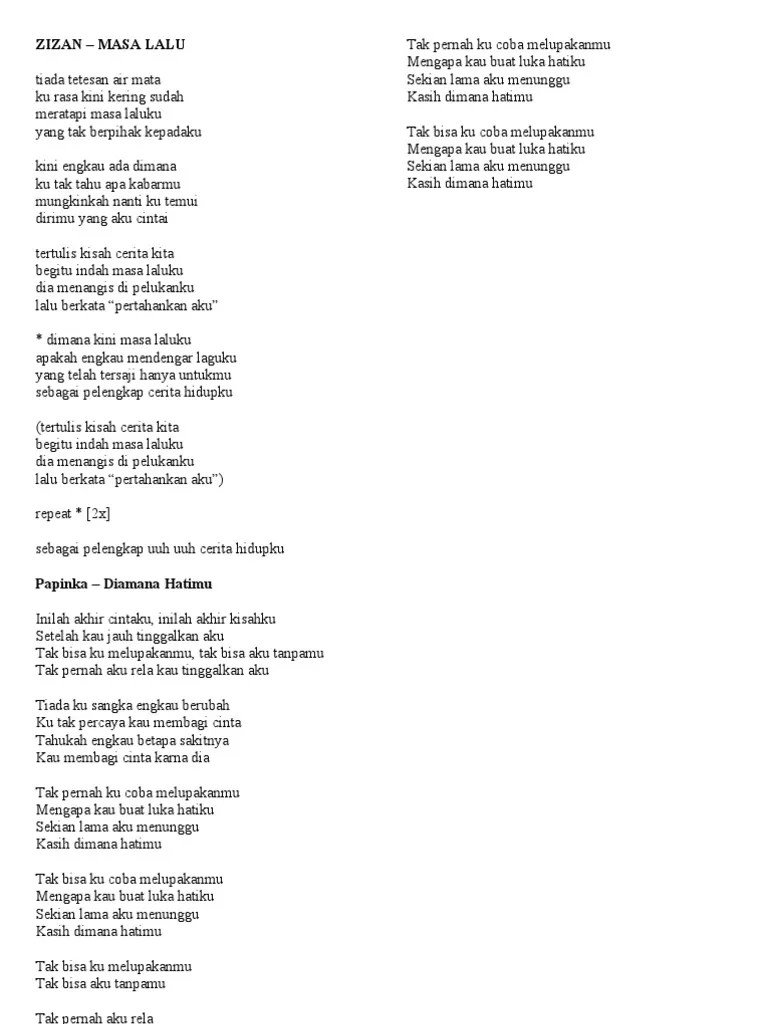 Kisah dan Berita Viral: Tertulis Kisah Cerita Kita Begitu Indah Masa Laluku