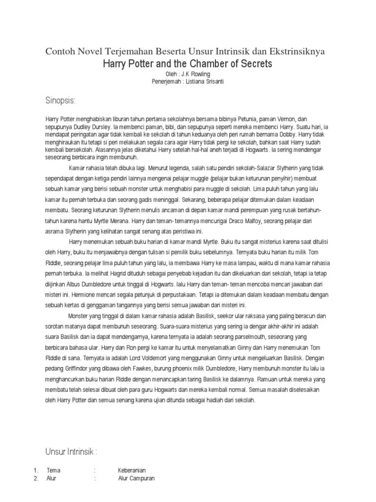 Cerkak Bahasa Jawa Beserta Unsur Intrinsik Dan Ekstrinsik – Dengan