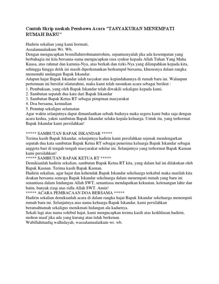 Yuk Bahas 15+ Contoh Pembawa Acara Rapat Rt [Terlengkap] - Catatan Merpati