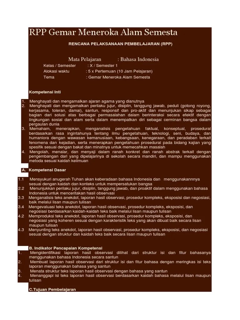 Contoh Teks Deskripsi Tentang Alam Semesta – Beinyu.com