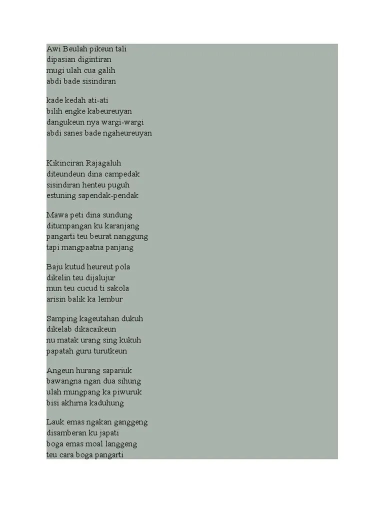 Contoh Sisindiran Piwuruk – Beinyu.com