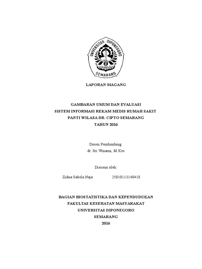 Contoh Laporan Pkl Di Rumah Sakit : Http Bppsdmk Kemkes Go Id Pusdiksdmk Wp  Content Uploads 2017 11 Pkl 1 Sc 26 10 2017 Pdf / Untuk lebih lengkapnya  download link paling bawah, 1. - pandagiatbelajar