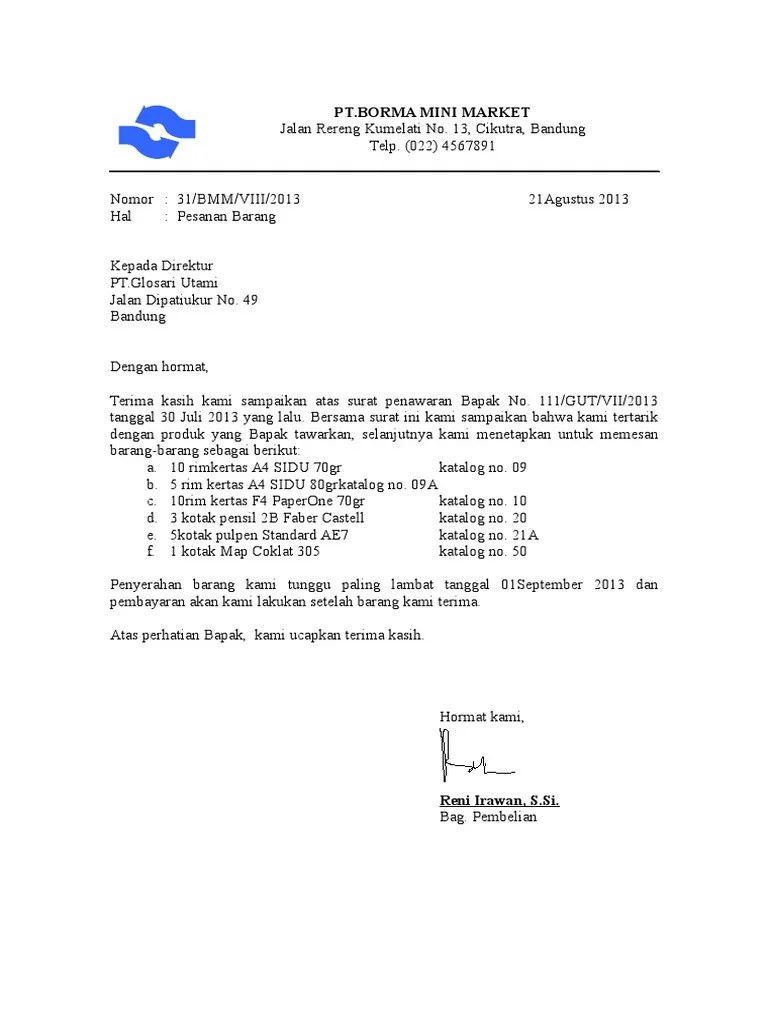 Contoh Surat Balasan Penawaran Kerjasama Perusahaan - Contoh Surat Balasan  Kerjasama Antar Perusahaan Download Kumpulan Gambar / Mulai dari surat  penawaran kerjasama, barang, produk, jasa, paket wisata, dll.