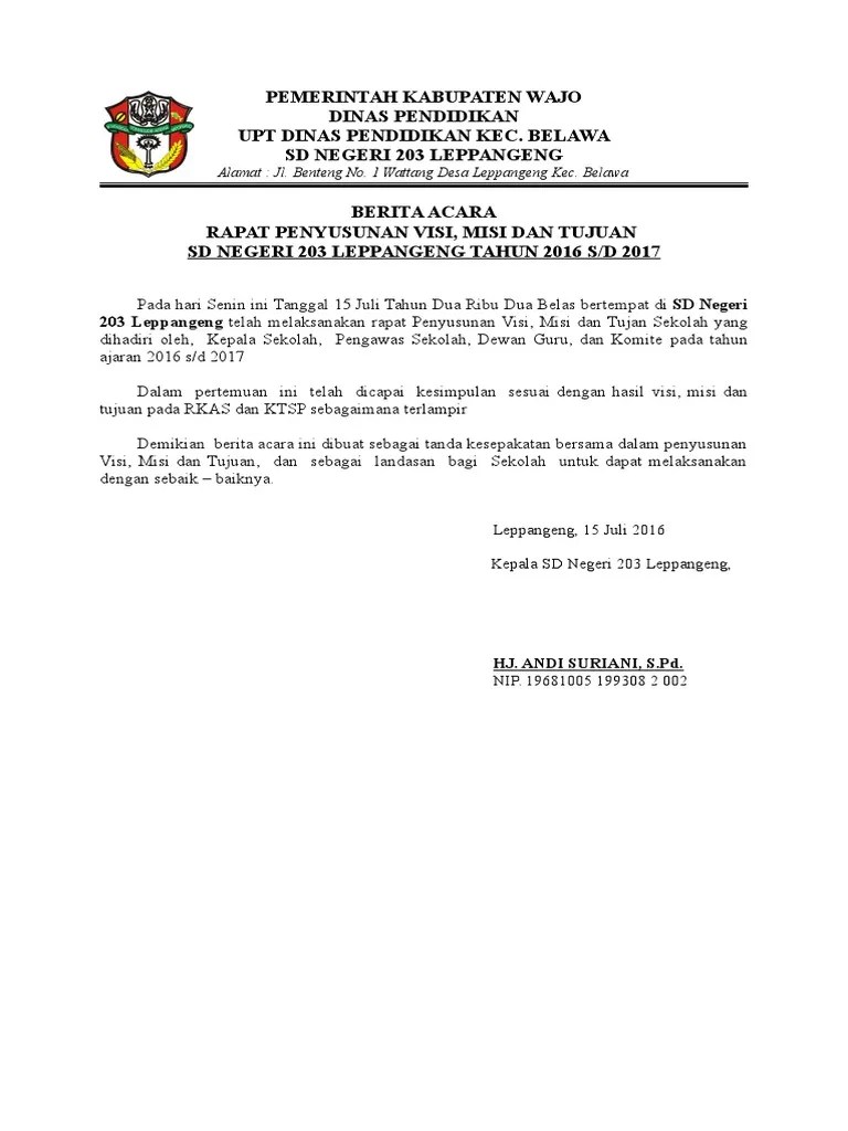 Contoh Sk Visi Misi Sekolah Guru Ilmu Sosial – Corona Todays