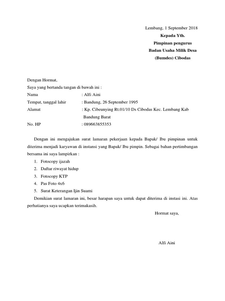 Contoh Surat Balasan Lamaran Kerja Yang Ditolak - HAFIZAHJAMILAHCOMMUNITY