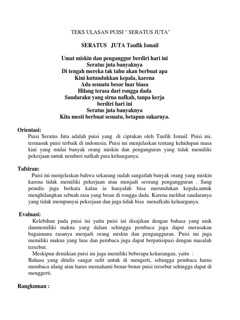 Puisi Cinta Tanah Air 6 Bait – Beinyu.com