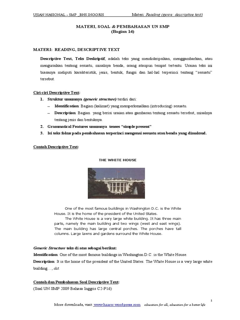 Deskripsi Bahasa Inggris Tentang Keluarga – Belajar