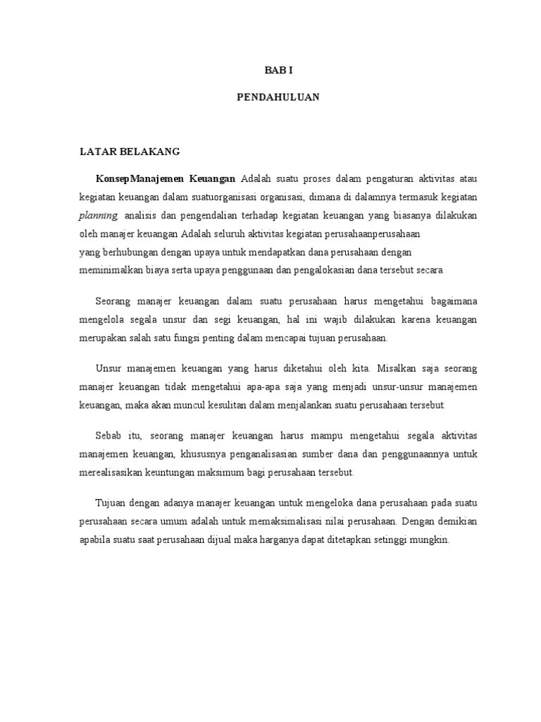 Manajemen Keuangan Adalah » Greatnesia