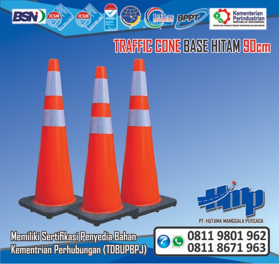 TRAFFIC CONE | PABRIK RAMBU &amp; JUAL CAT MARKA JALAN