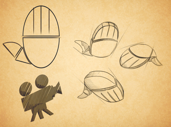 как нарисовать мускулистую руку