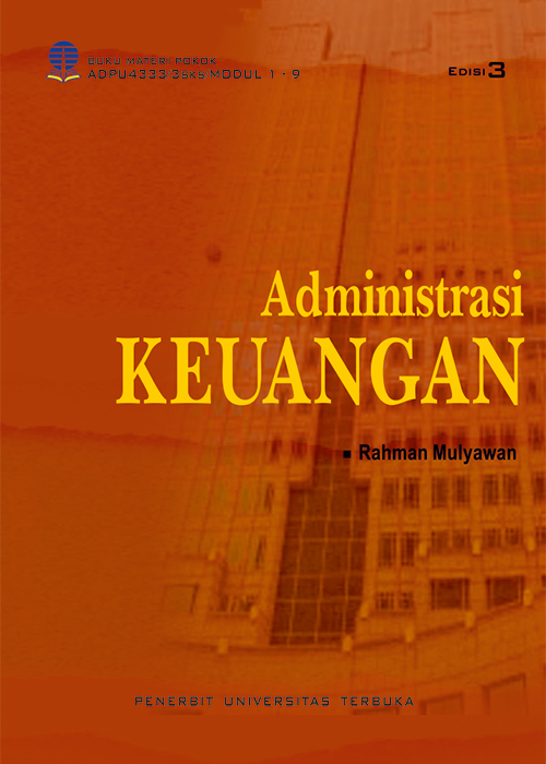 ADPU4333 – Administrasi Keuangan (Edisi 3) – Perpustakaan UT