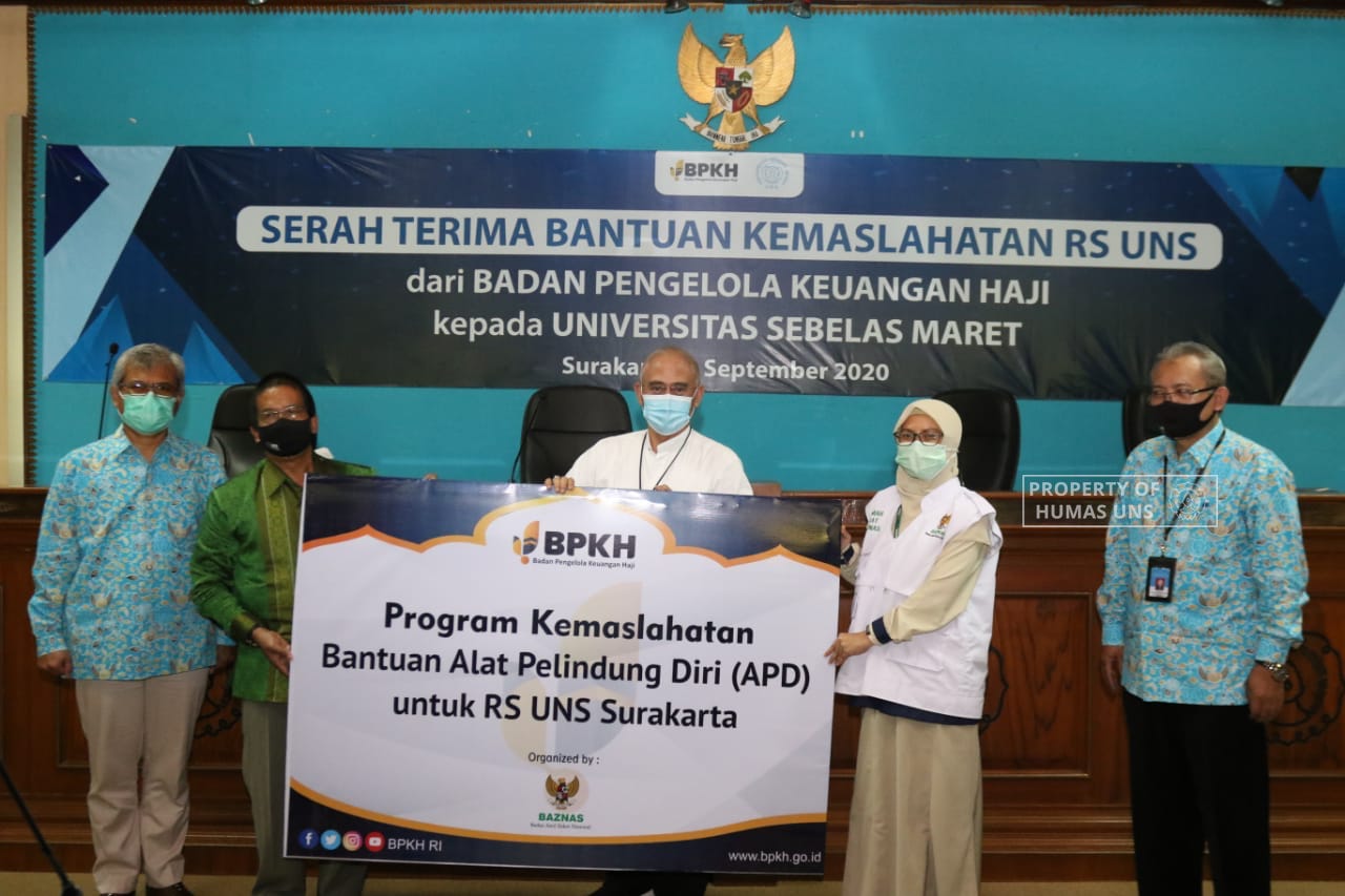 RS UNS Terima Bantuan Kemaslahatan dari BPKH - Universitas Sebelas Maret