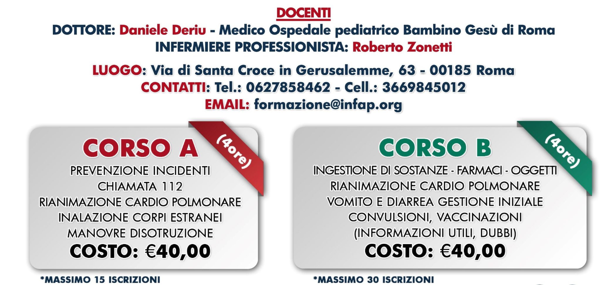 Corso Pediatrico Salvavita - Infap - Istituto Nazionale Formazione E Addestramento Professionale 973_x_2048_jpg
