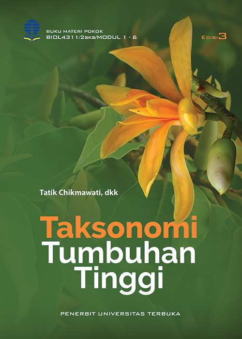BIOL4311 – Taksonomi Tumbuhan Tinggi (Edisi 3) – Perpustakaan UT