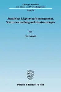 Staatliches Liegenschaftsmanagement, Staatsverschuldung und Staatsvermögen