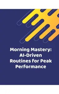 Morning Mastery AI-Driven Routines for Peak Performance