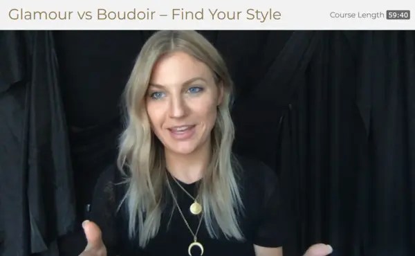 The Portrait System – Glamour vs Boudoir – Find Your Style