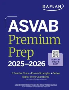 ASVAB Premium Prep 2025-2026 (Kaplan Test Prep)