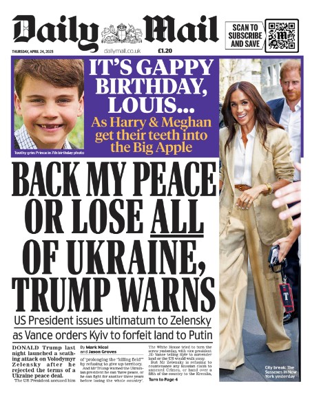 Daily Mail – 24.04 2025