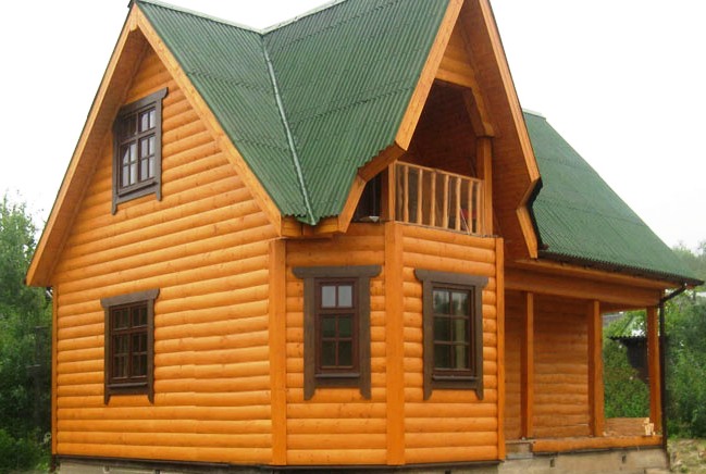 что нарисовать на стенах дачного дома снаружи