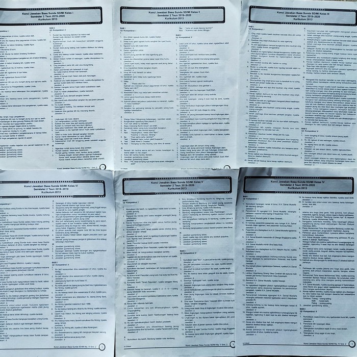 Kunci Jawaban Lks Bahasa Sunda Kelas 6 Semester 2 - View Kunci Jawaban Lks  Bahasa Sunda Kelas 6 Semester 2 Gratis - ID Aplikasi