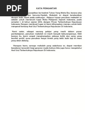Sejarah Terbentuknya Bahasa Indonesia Pdf
