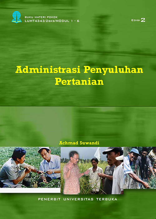 LUHT4343 – Administrasi Penyuluhan Pertanian (Edisi 2) – Perpustakaan UT