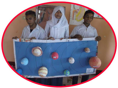 Cara Membuat Miniatur Planet dengan Kertas Bekas