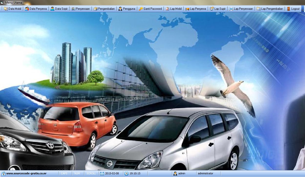 Sourcecode Aplikasi Rental Mobil - JASAKODING