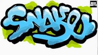 How To Draw Graffiti Snake Youtube