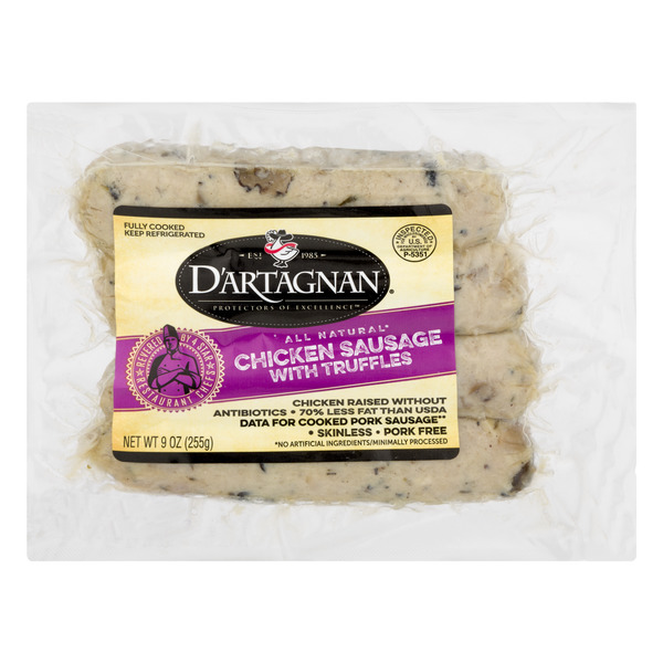 Save On D Artagnan Chicken Sausage With Truffles 4 Ct Order Online Delivery Giant
