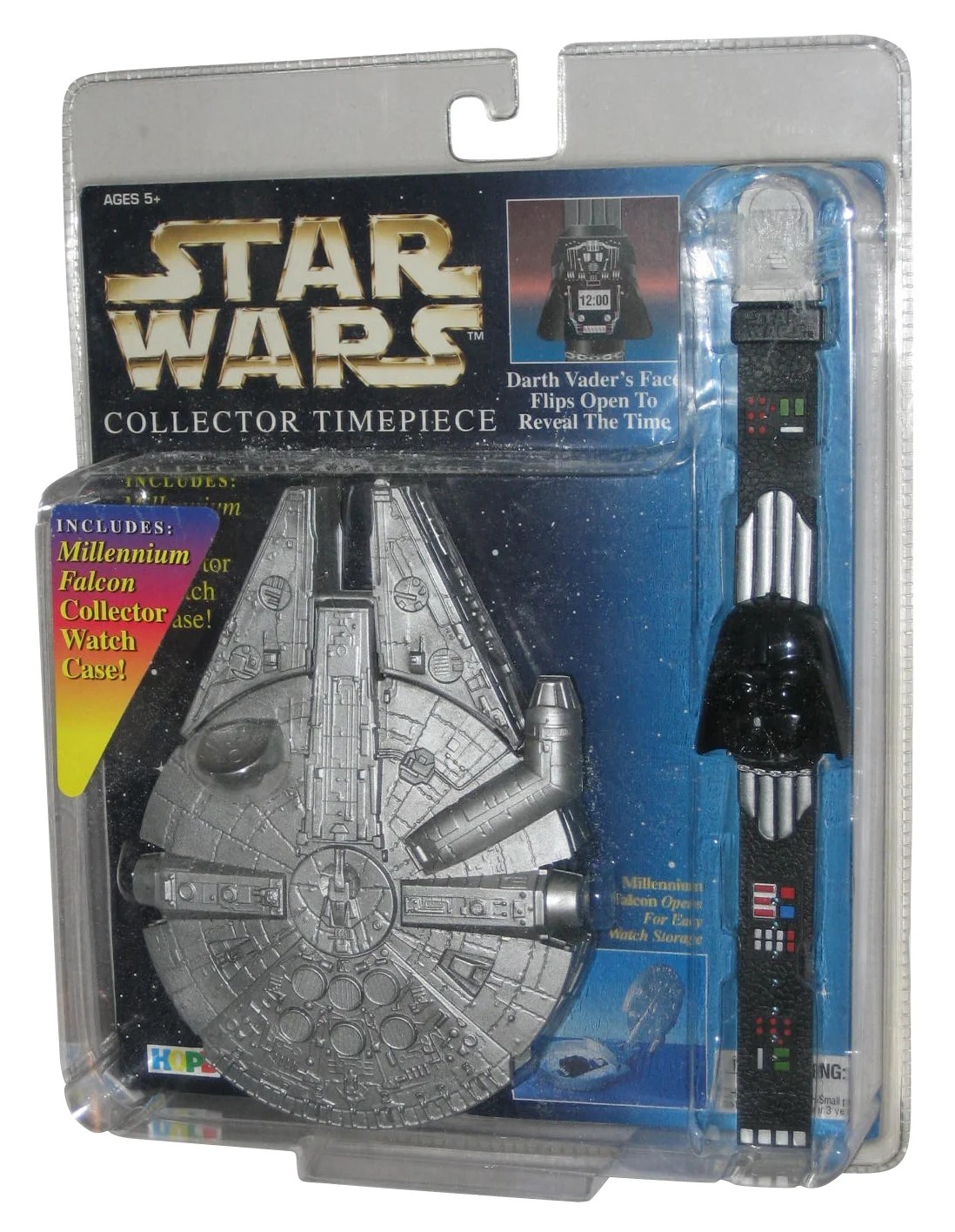 Star Wars Darth Vader Collector Timepiece Watch W Millennium Falcon Case Walmart Com