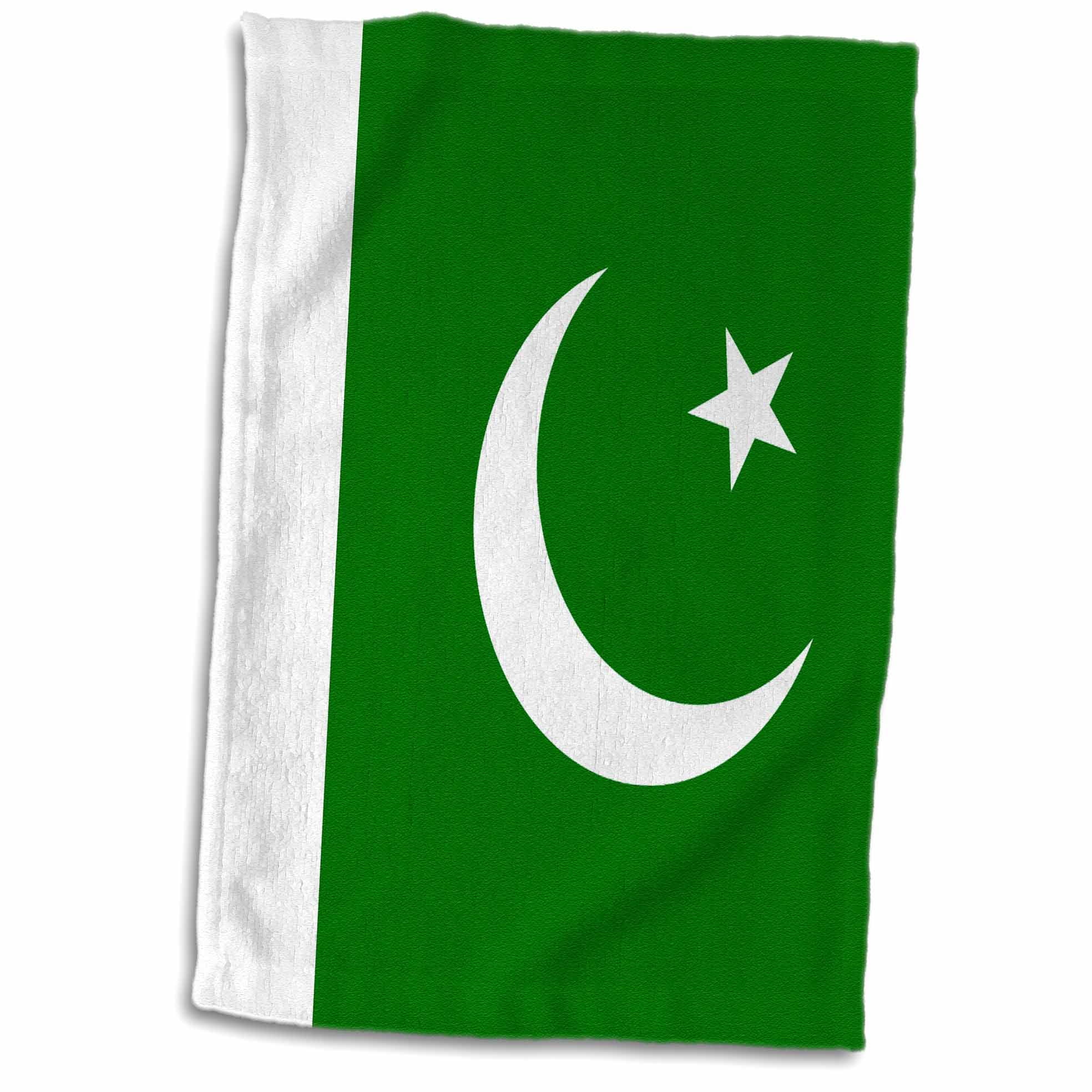 All 32+ Pictures green white flag with red moon and star Superb