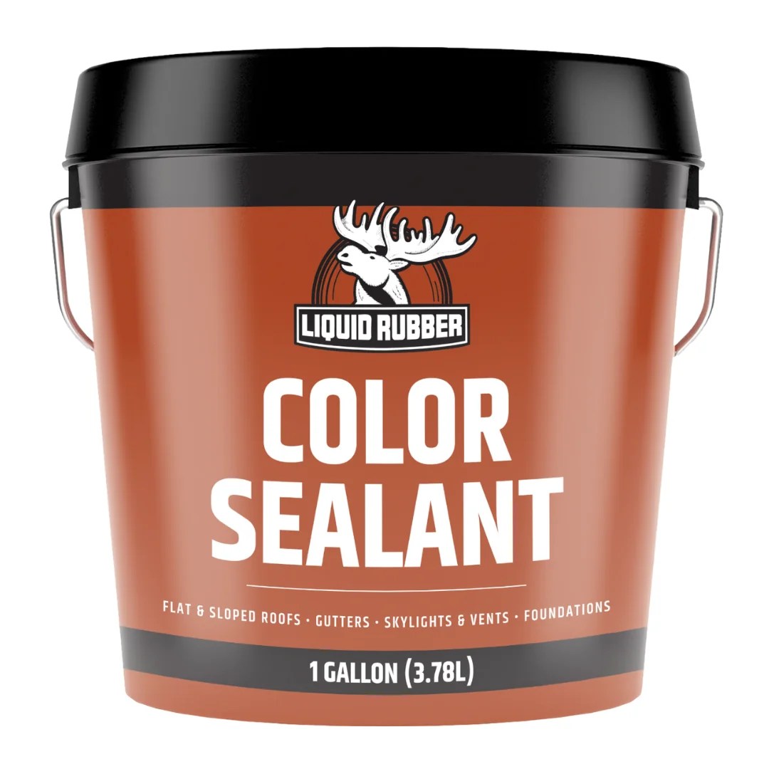 Liquid Rubber Foundation And Basement Sealant Indoor Outdoor Use Easy To Apply Waterproof Coating Black 1 Gallon Walmart Com