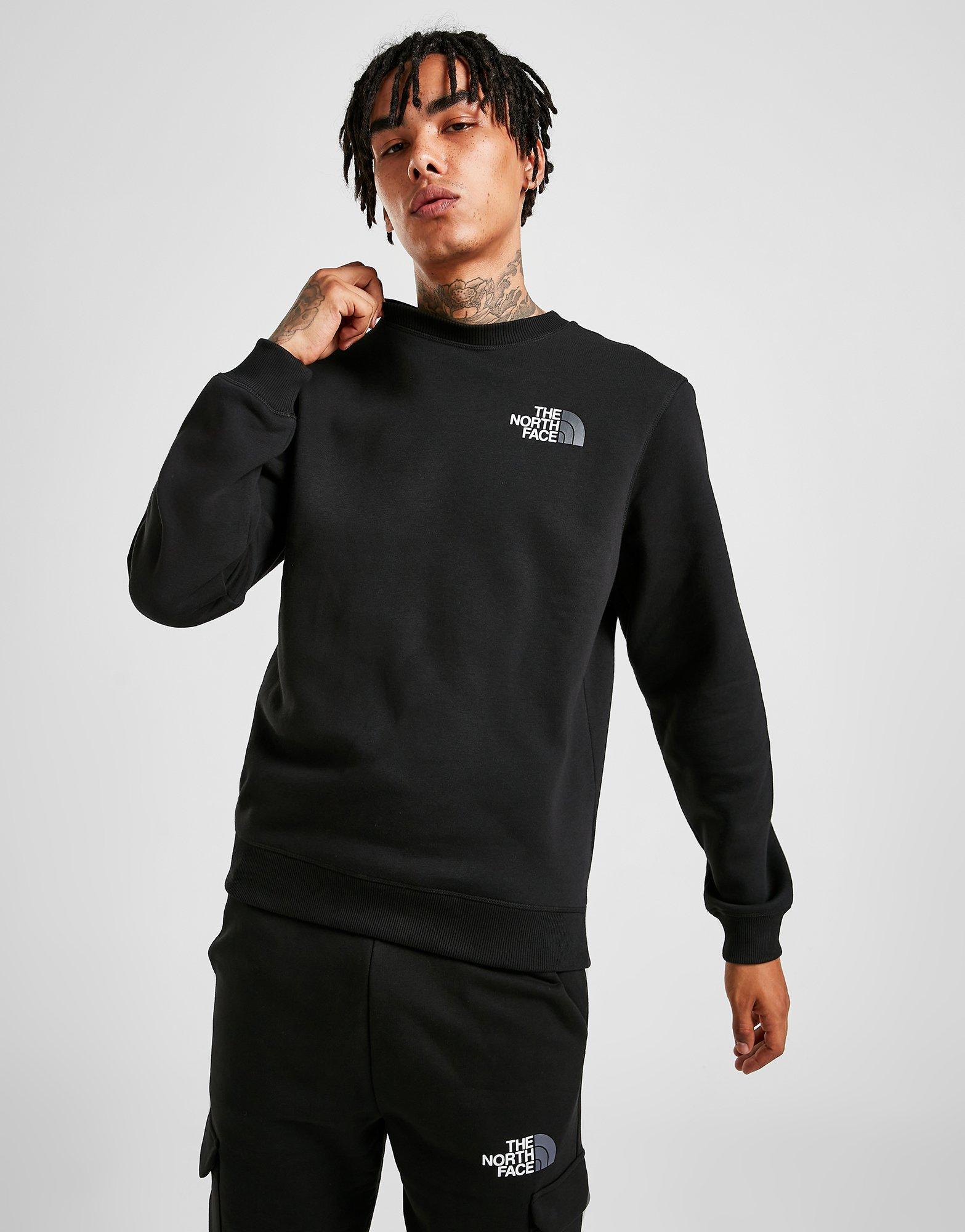 Acheter Noir The North Face Sweat-shirt Bondi Crew Homme