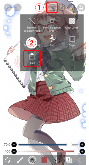 глаз нарисованный в ибис пейнт