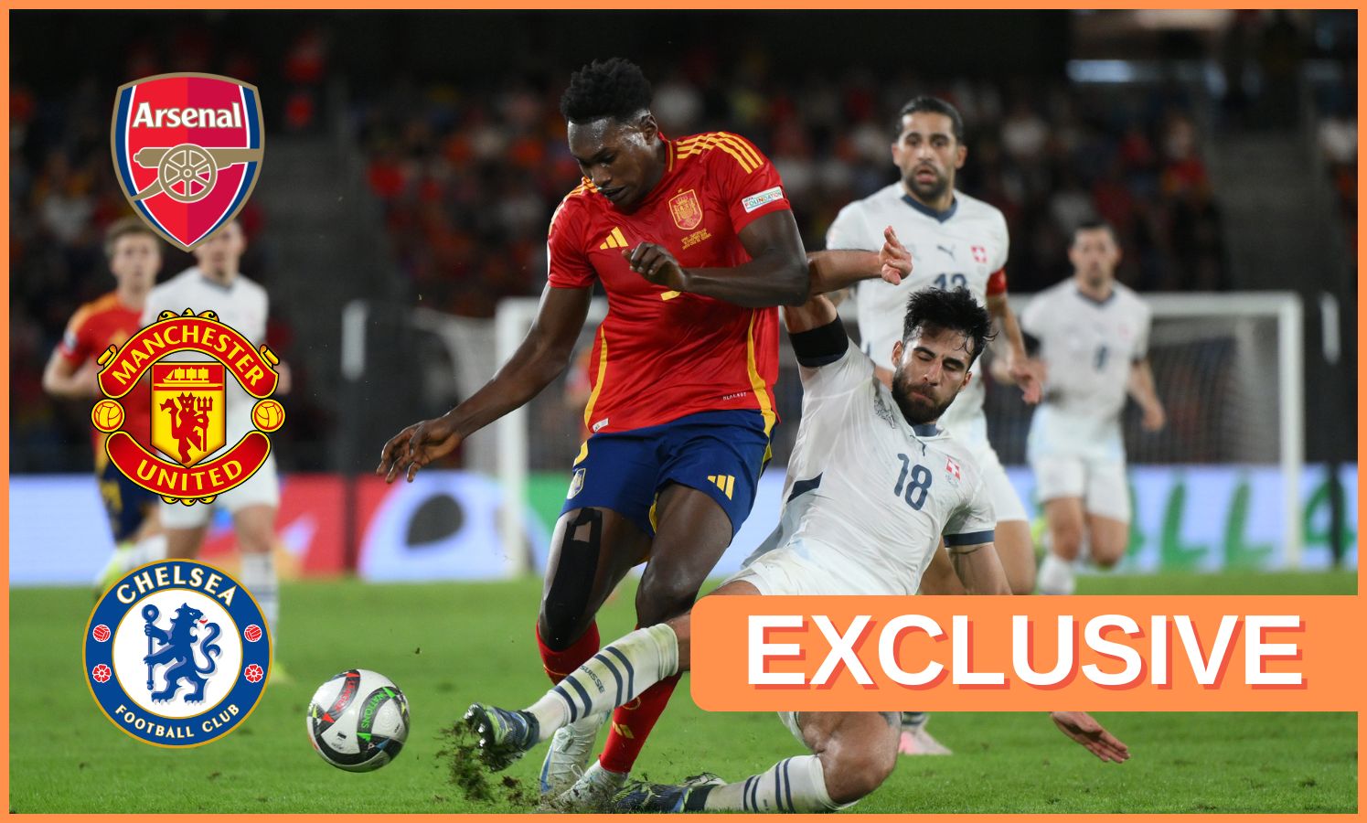 Arsenal, Man United y Chelsea quieren fichar a Samu Aghehowa